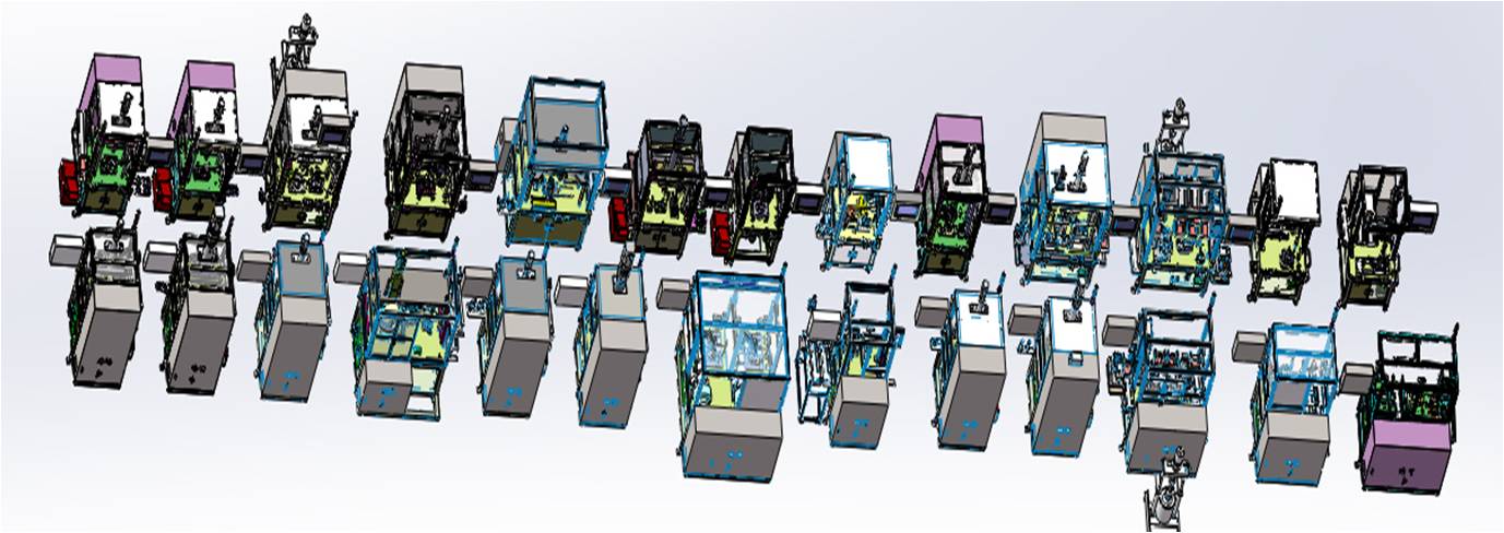 汽車(chē)轉(zhuǎn)向柱EPS生產(chǎn)線(xiàn)