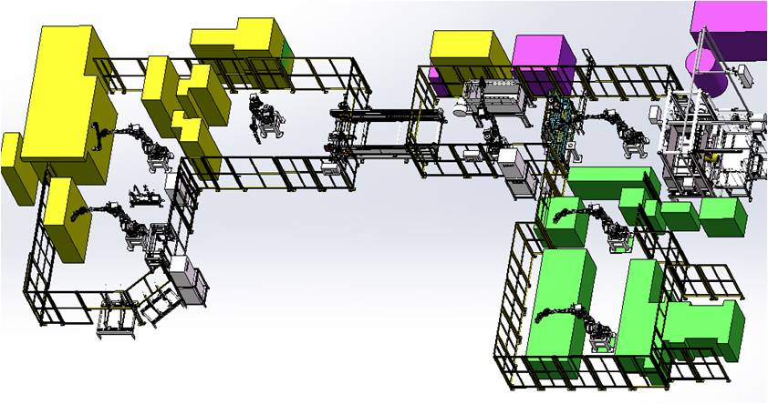 平衡桿中空、中實(shí)自動化生產(chǎn)線