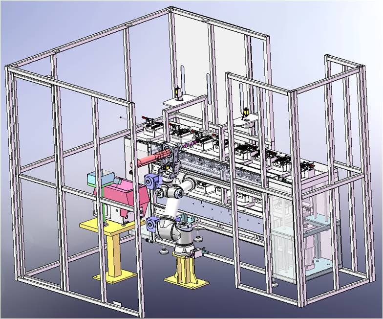 發(fā)動(dòng)機(jī)ECU自動(dòng)分裝線(xiàn)